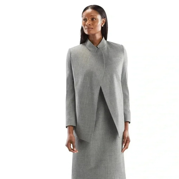 MM Lafleur Jackets & Blazers - MM.LaFleur THE OLIVER 3.0 JACKET SHARKSKIN Size S Italian wool Blend Workwear